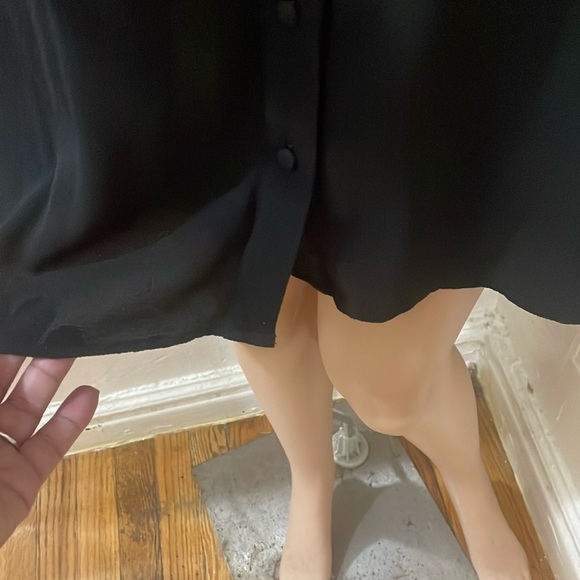 Se’zane Elegant mini Black Dress long sleeve - Picture 6 of 16